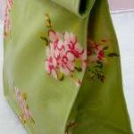 Oilcloth Lunch Bag - Flower..