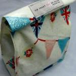 Oilcloth Lunch Bag - Buntin..