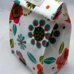 Oilcloth Lunch Bag - Folk F..